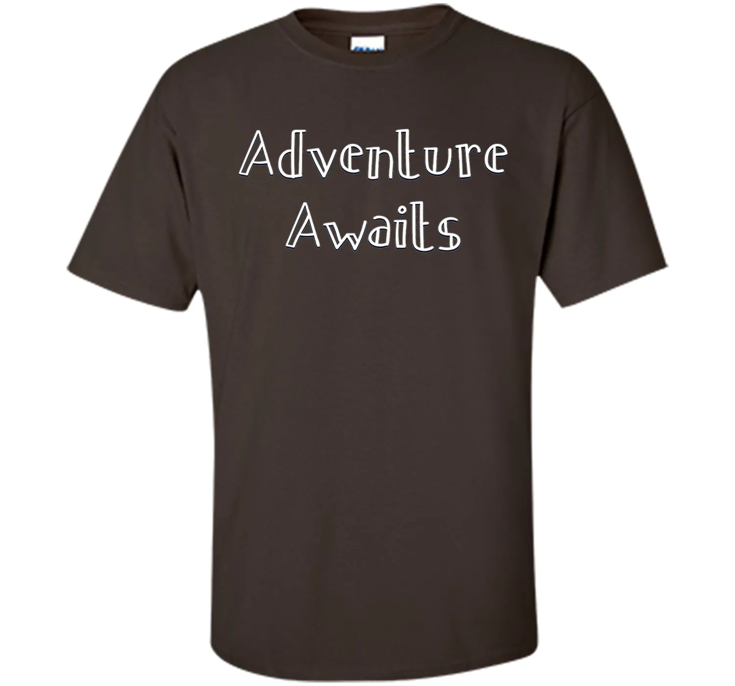 Adventure Awaits Motivational Hiking T Shirt