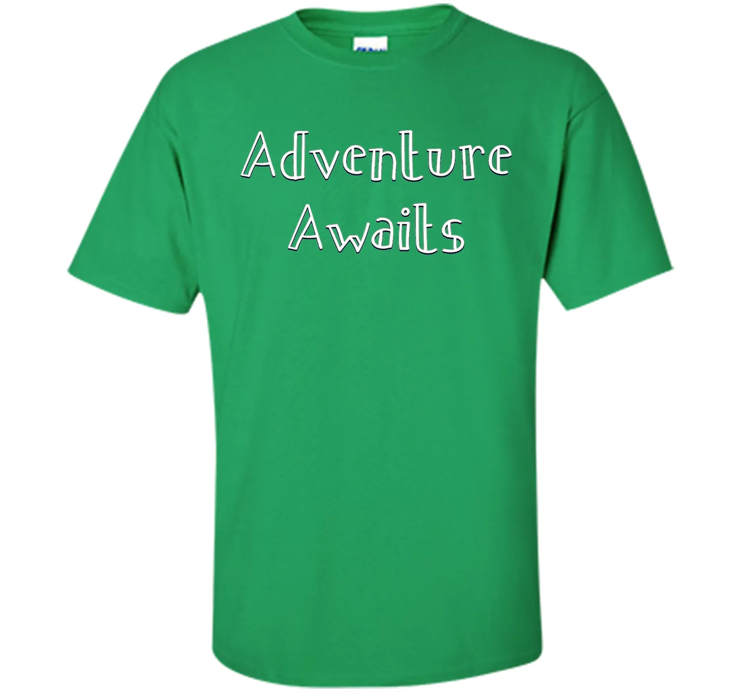 Adventure Awaits Motivational Hiking T Shirt