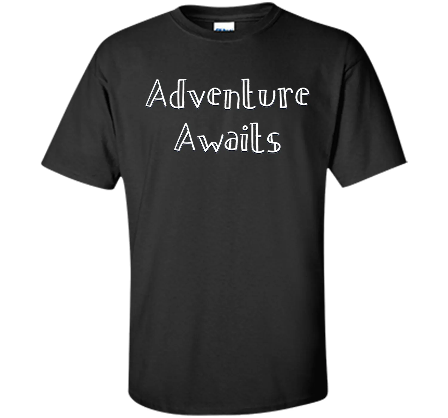Adventure Awaits Motivational Hiking T Shirt