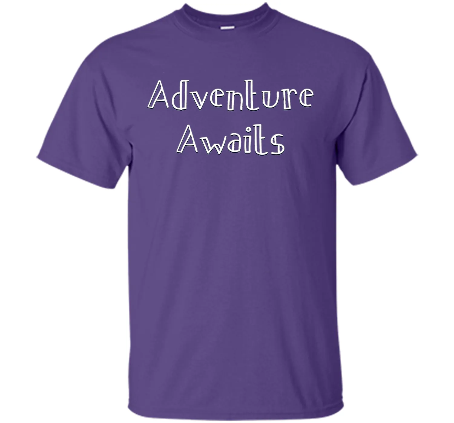Adventure Awaits Motivational Hiking T Shirt