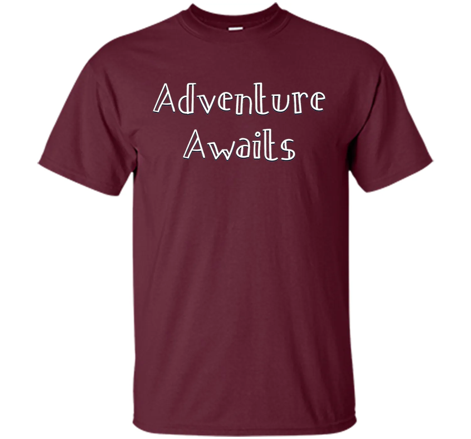 Adventure Awaits Motivational Hiking T Shirt
