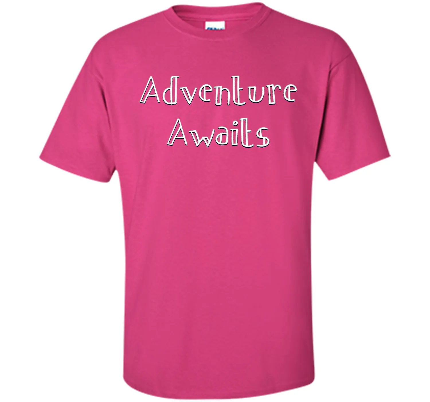 Adventure Awaits Motivational Hiking T Shirt
