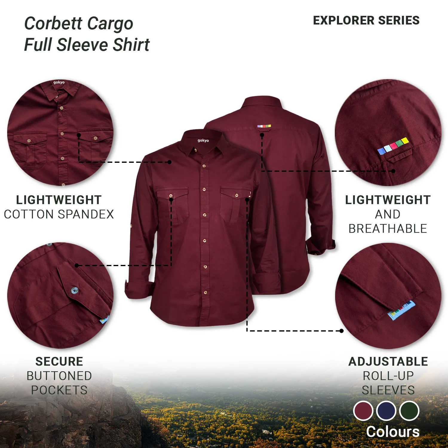 Corbett Cargo Full Sleeve Shirt