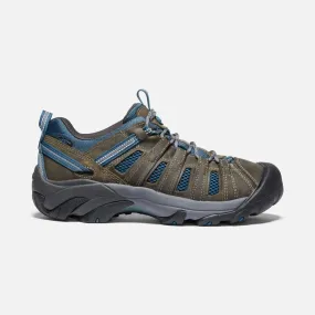 Keen Men's Voyageur Hiking Shoes- Alcatraz/ Legion Blue
