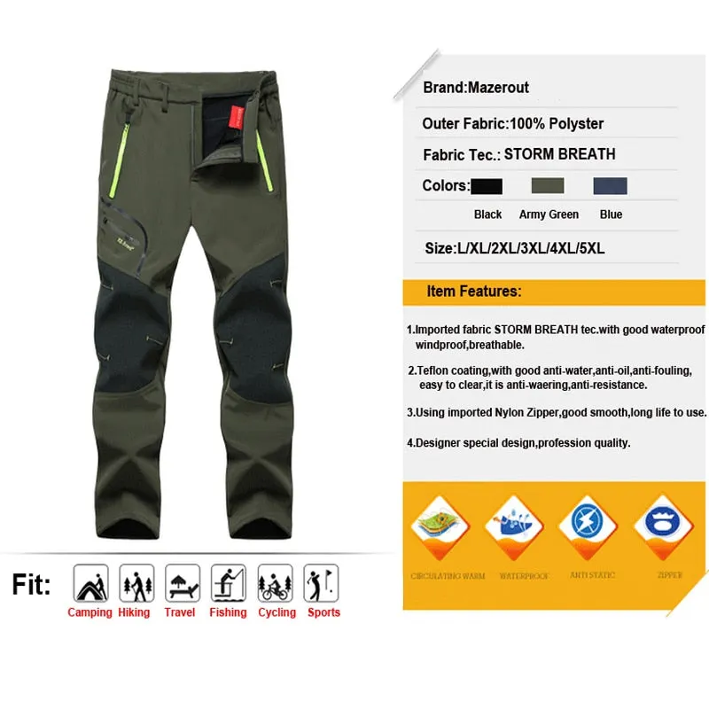 Men Oversized  Outdoor Pants