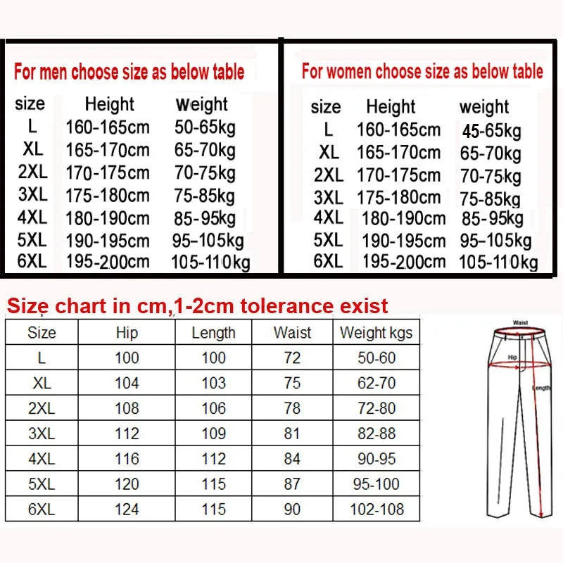 Men Oversized  Outdoor Pants