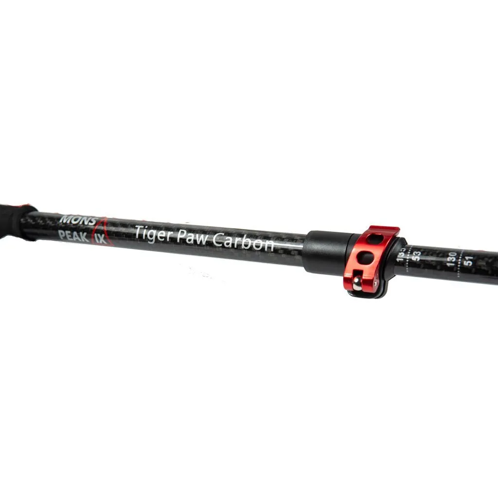 Mons Peak IX Tiger Paw Carbon Trekking Poles