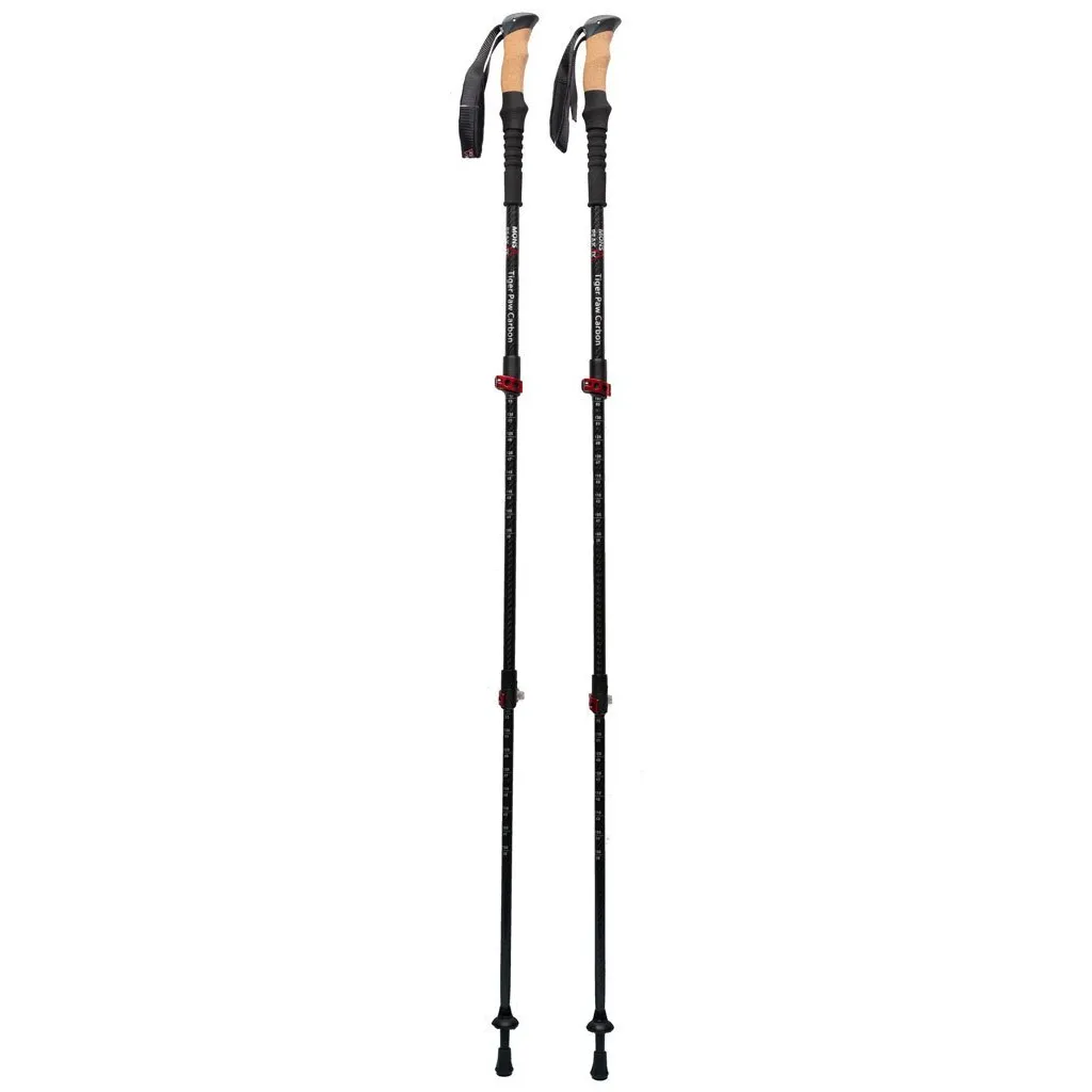 Mons Peak IX Tiger Paw Carbon Trekking Poles