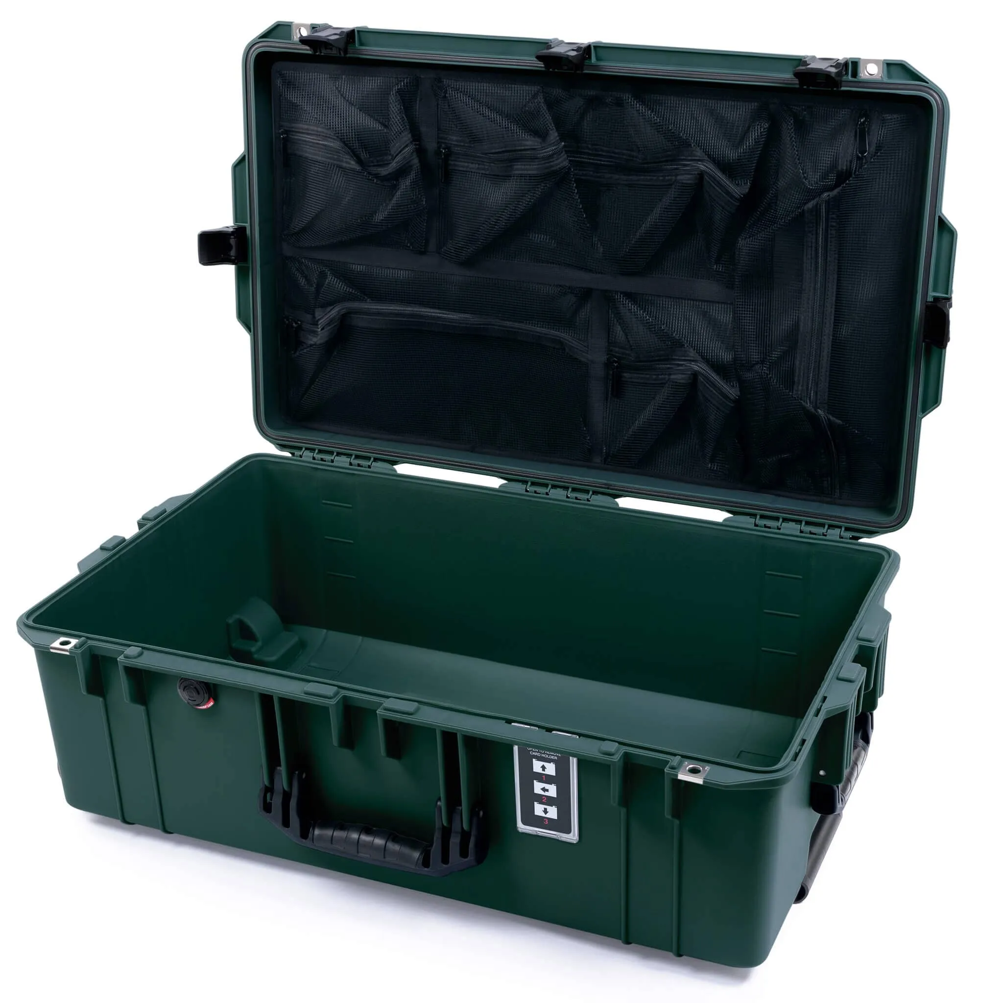 Pelican 1595 Air Case, Trekking Green with Black Handles & Latches