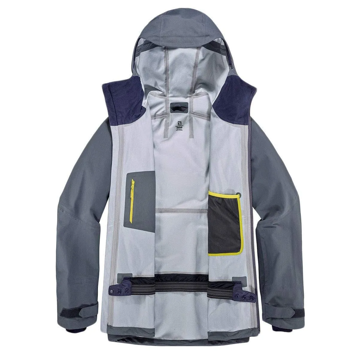 SALOMON Men's QST Guard 3L Jacket Ebony L