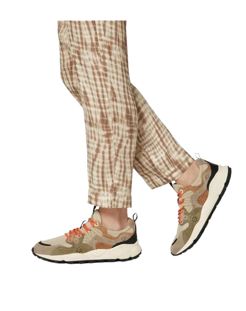 SNEAKERS UOMO "YAMANO 3 UNI" BEIGE/MILITARE