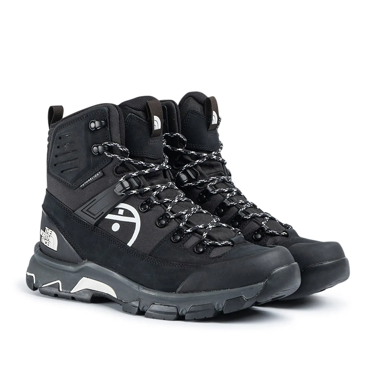the north face black series steep tech crestvale boots (black)