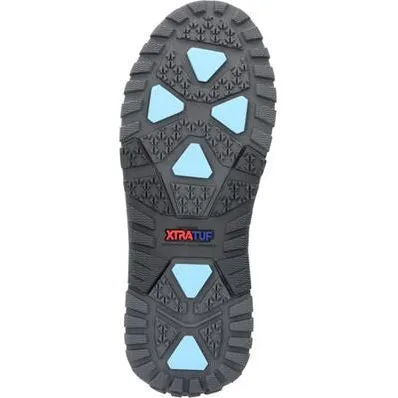 Xtratuf Women's Nylon Ice 6" Waterproof 200G Pac Ankle Deck Boot -Grey- AIWN100